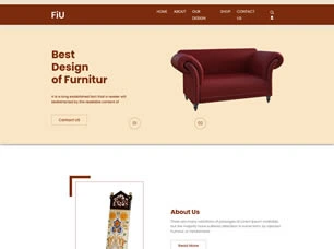 Interior Design Website - Modern Home & Office Decor Web Design