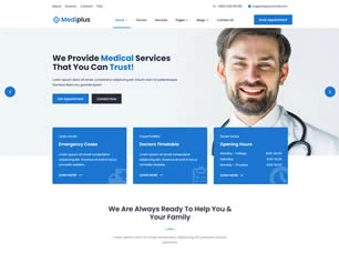 Healthcare Website - Pharma & Medical Web Design