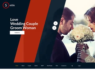 Wedding Website - Elegant & Romantic Wedding Web Design